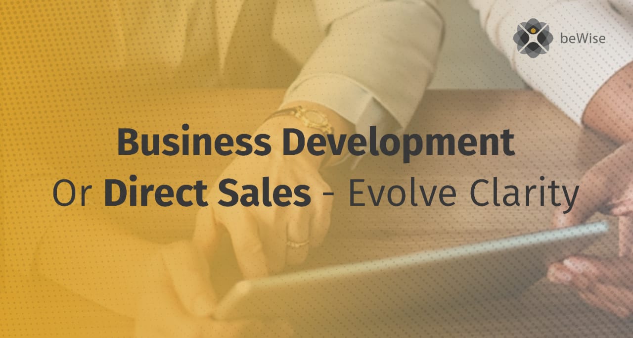 Business Development or Direct Sales- Evolve Clarity